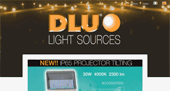 Desktop Screenshot of dlu-light.com